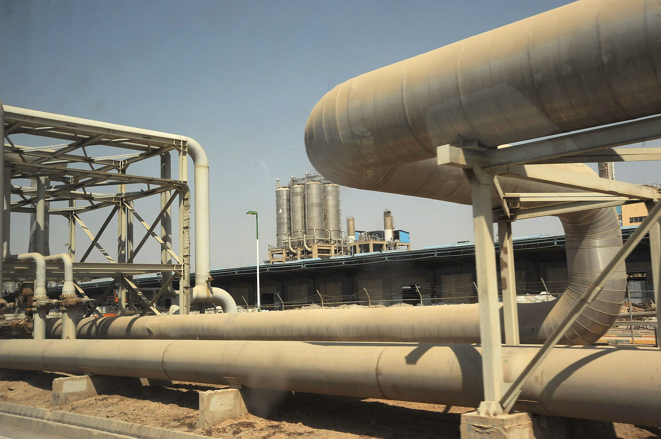 Oil And Steel Installations In Iran