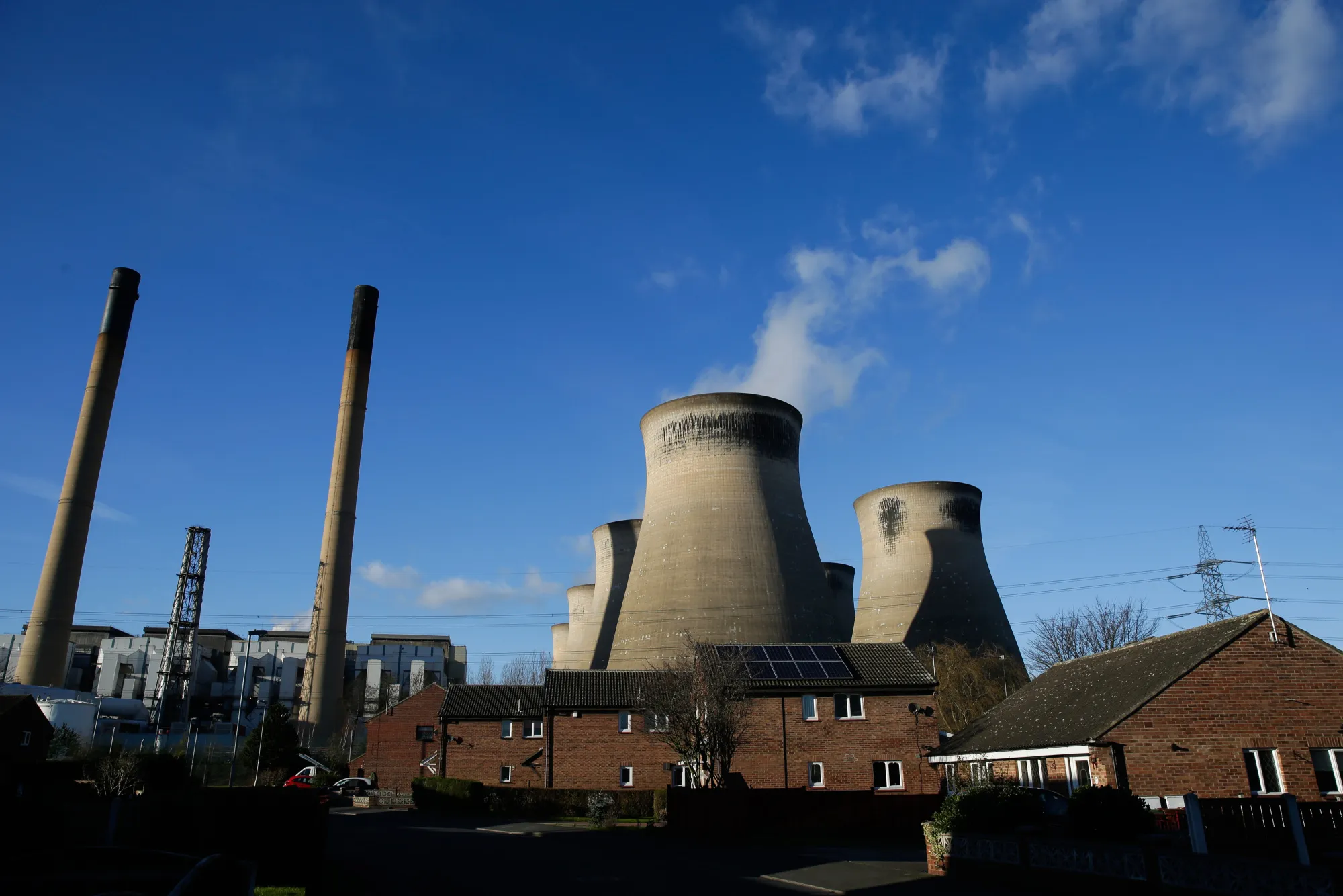 Operations at the Ferrybridge Coal Fired Power Station Operated By Scottish and Southern Energy Plc.