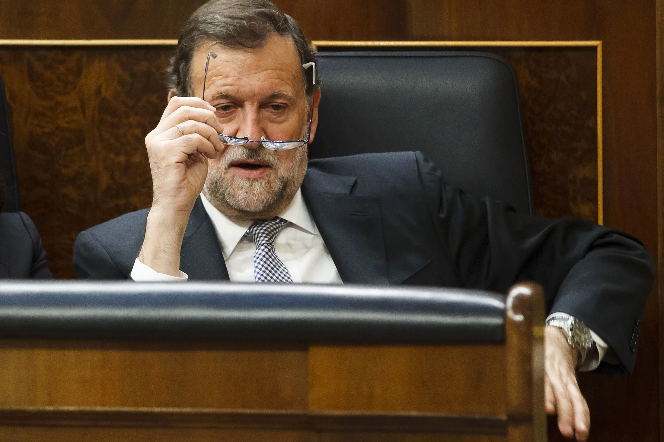 Mariano Rajoy, Spain's acting prime minister
