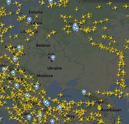 Europe and Russia Air Bans Raise Echo of Cold War Disruption