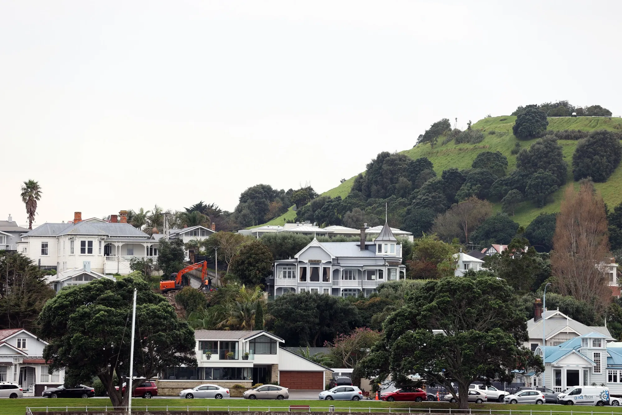 Houses in the Devonport area in Auckland, New Zealand.