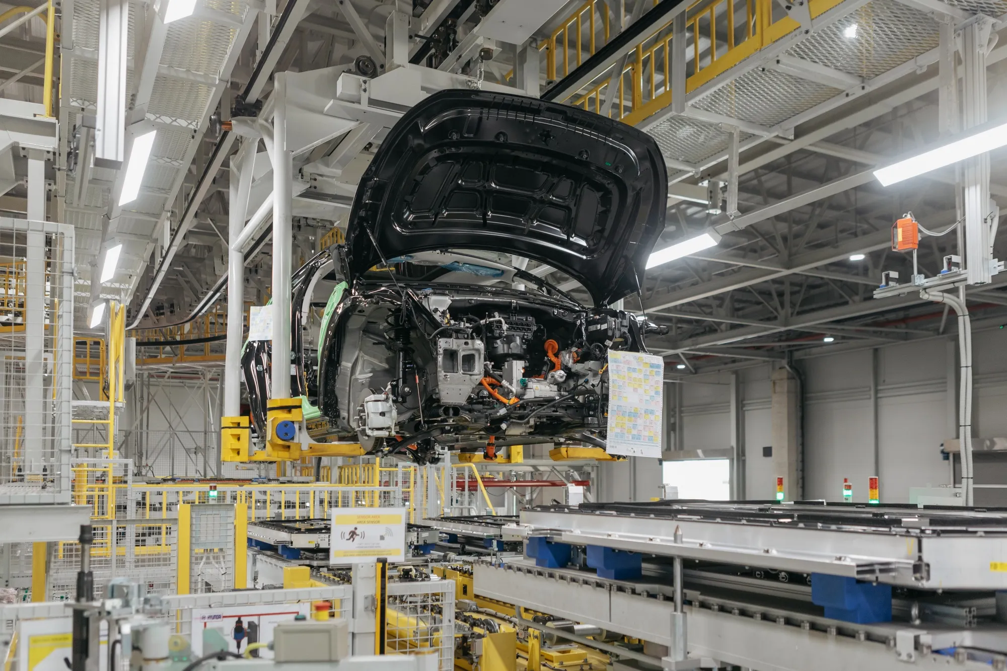 A Hyundai Ioniq 5 electric vehicle