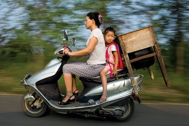 Last year, some students in Hubei had to bring their own desks to school