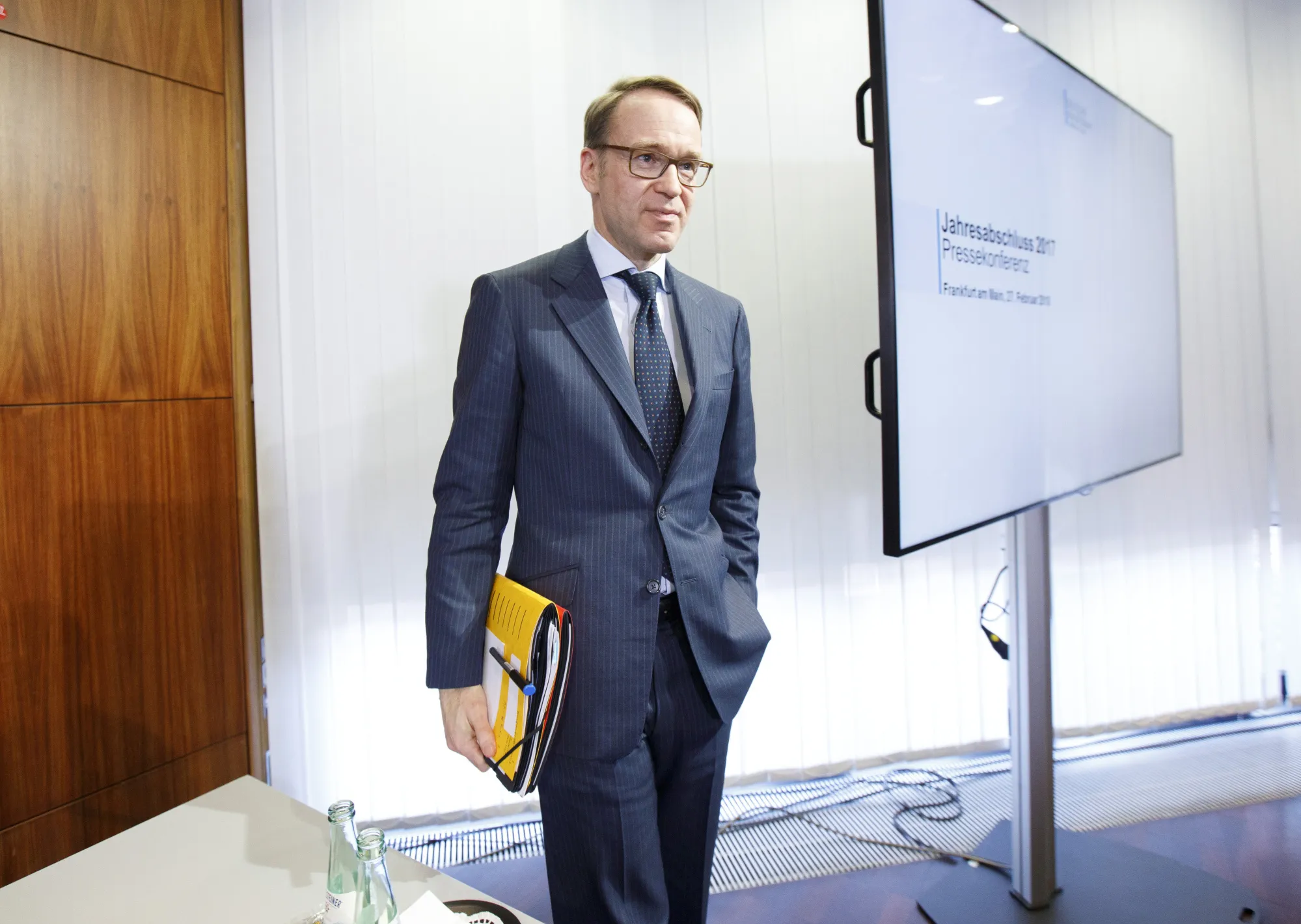 Jens Weidmann, president of the Deutsche Bundesbank