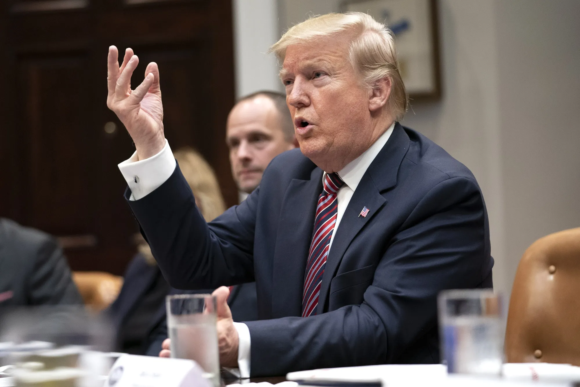 President Trump Latest: Review Over Low-Flow Flushing Toilets - Bloomberg