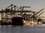 Port Of Oakland As Smaller Trade Gap Puts U.S. On Stronger Growth Path