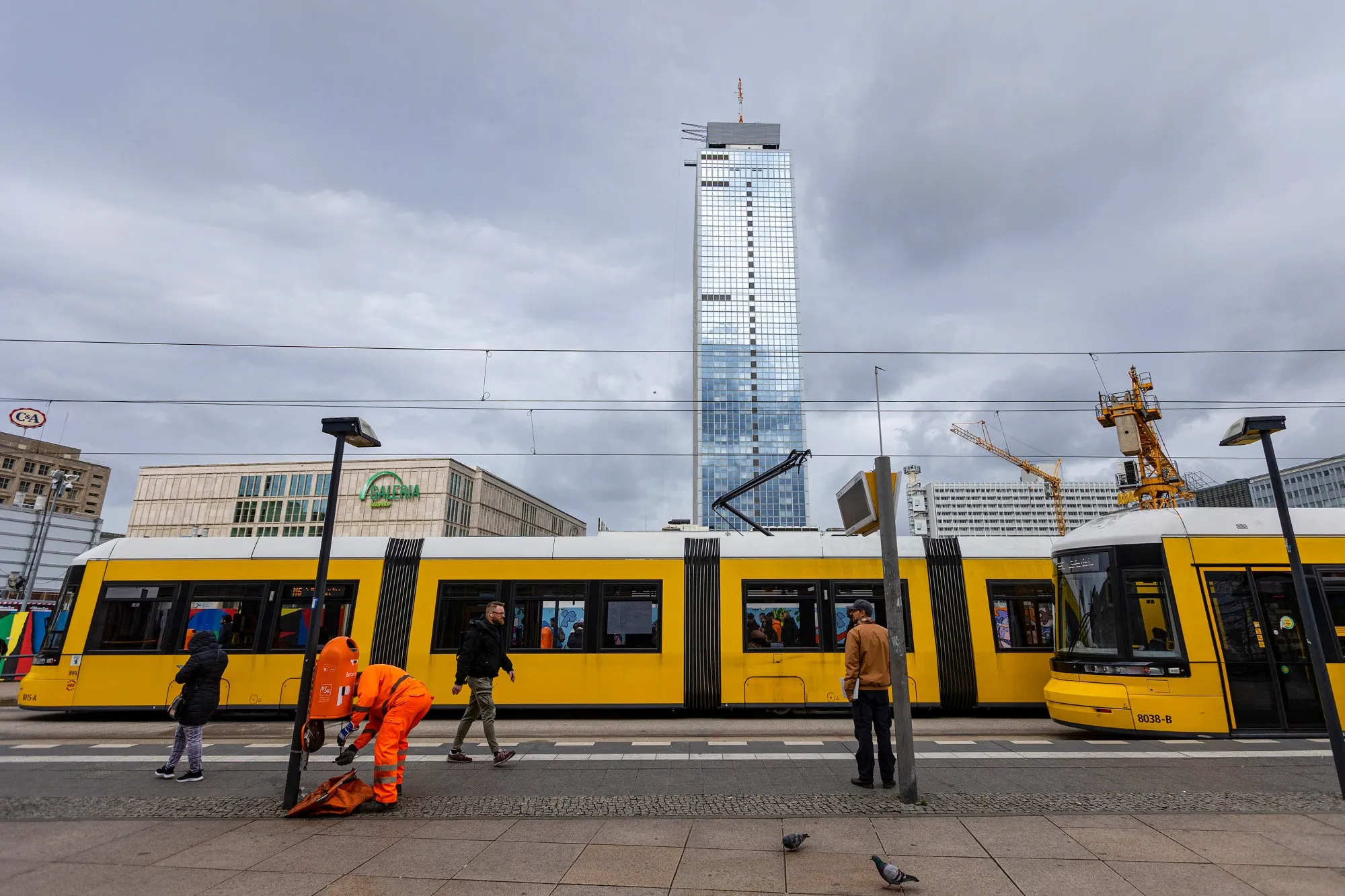 Alexanderplatz in Berlin.