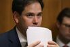 Senator Marco Rubio participates in a Senate Foreign Relations Committee hearing on March 10, 2015, in Washington.
