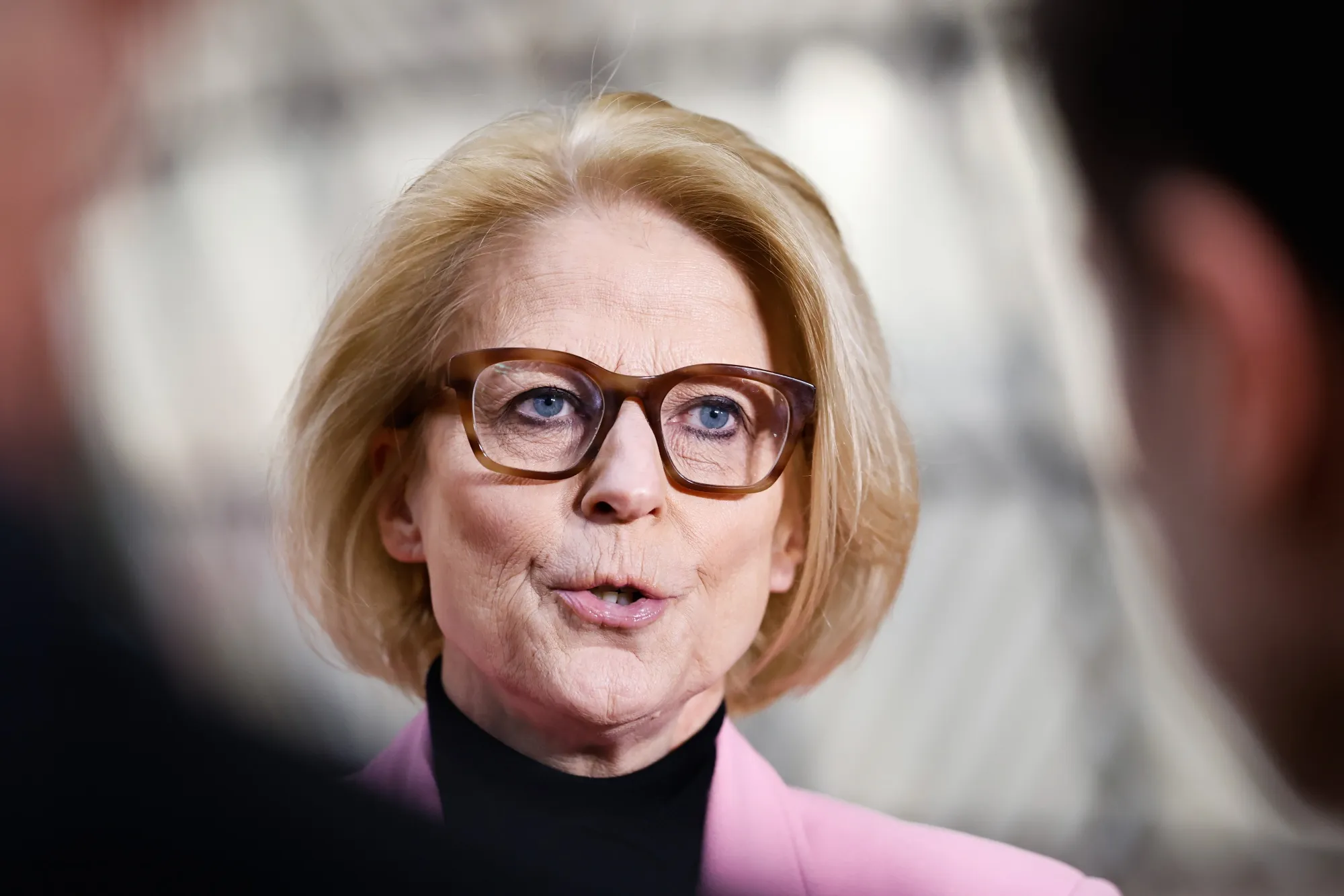 Sweden's Finance Minister Elisabeth Svantesson