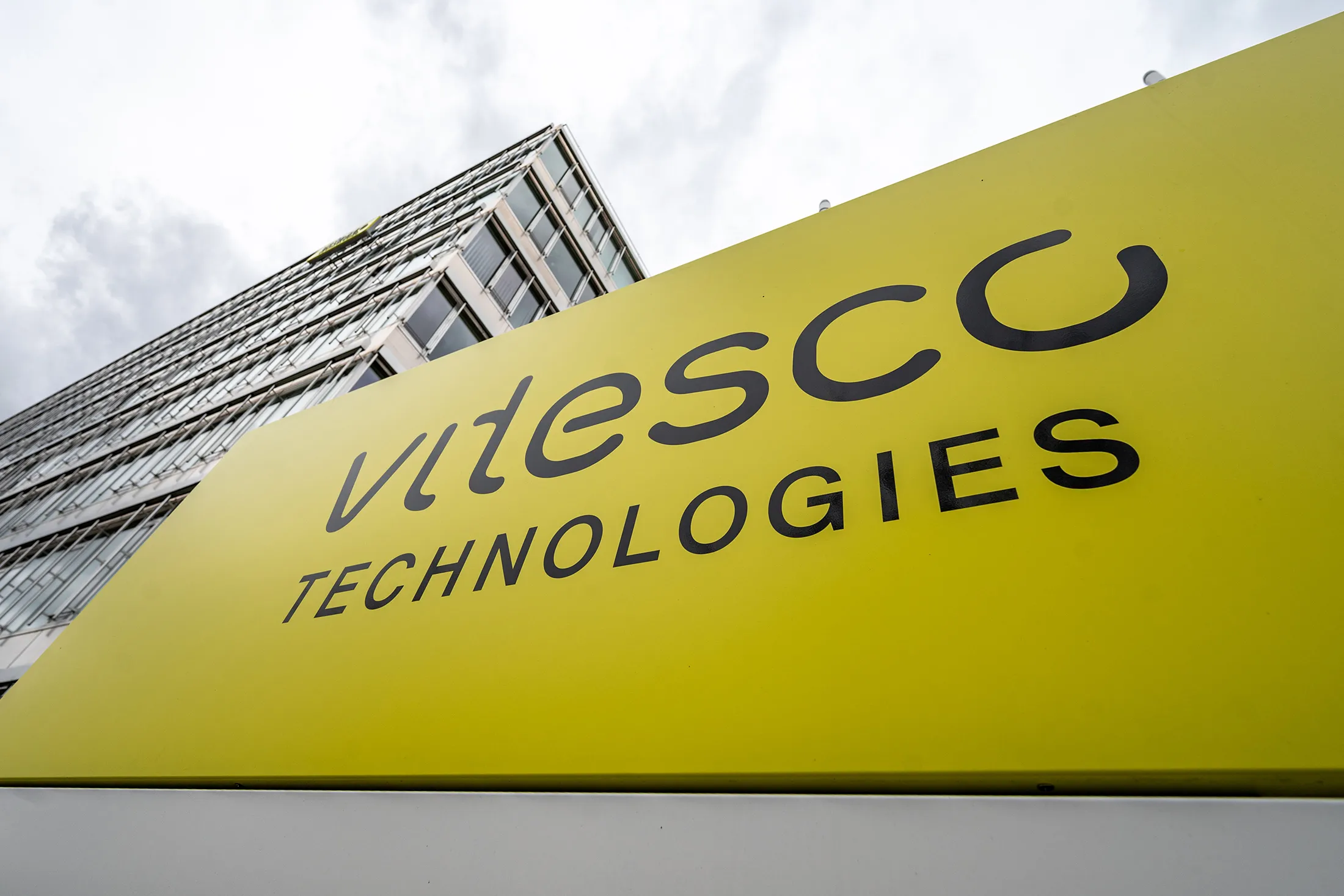 The Vitesco Technologies plant grounds in Bavaria, Regensburg, Germany.