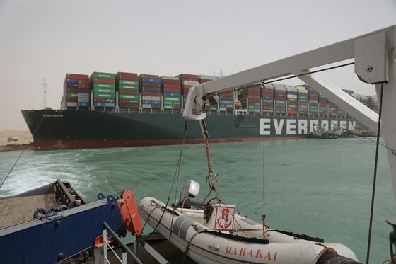 How to Dislodge a 200,000-Ton Ship From a Canal Wall