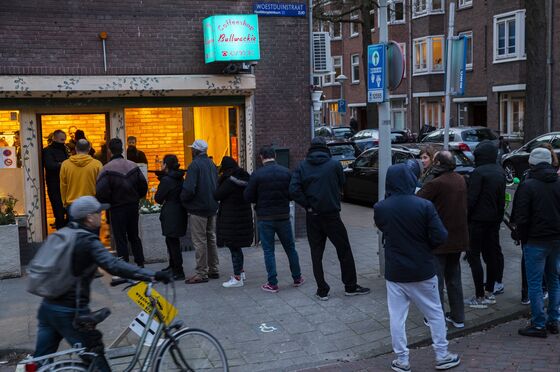 Weed Back on Sale in Coffee Shops Even as Amsterdam Locks Down