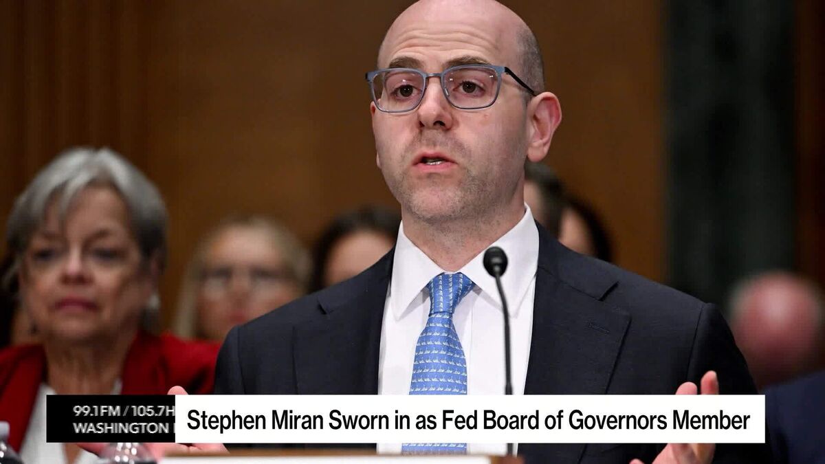 Miran Takes Seat on Fed Board Just Before Vote