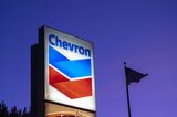 A Chevron Corp. Gas Station Ahead Of Earnings