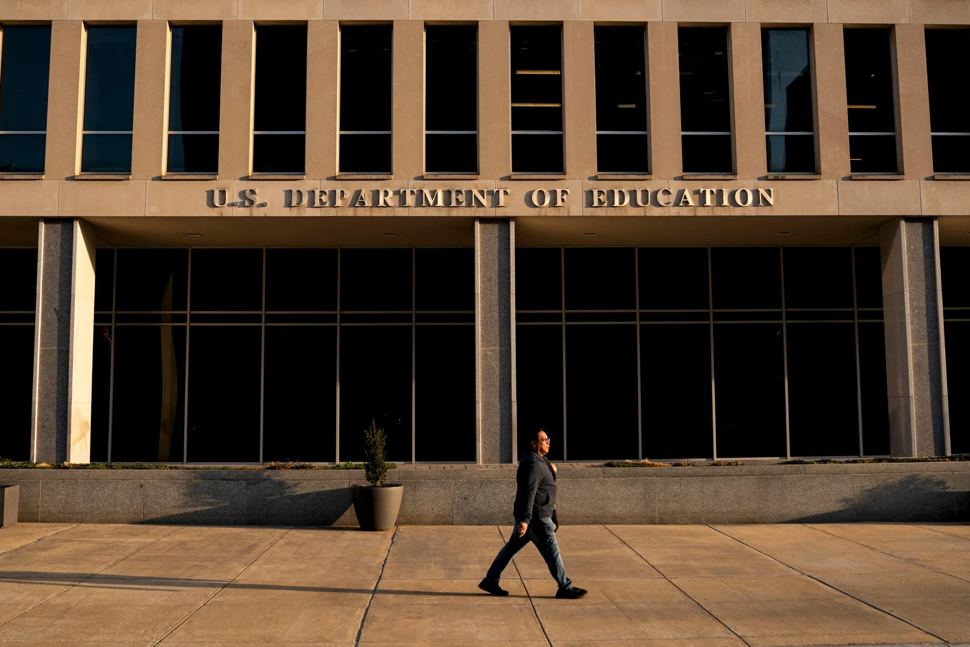 The US Department of Education headquarters in Washington, DC.
