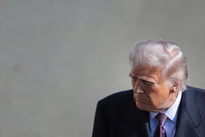 President Trump Departs Washington For Texas And Florida