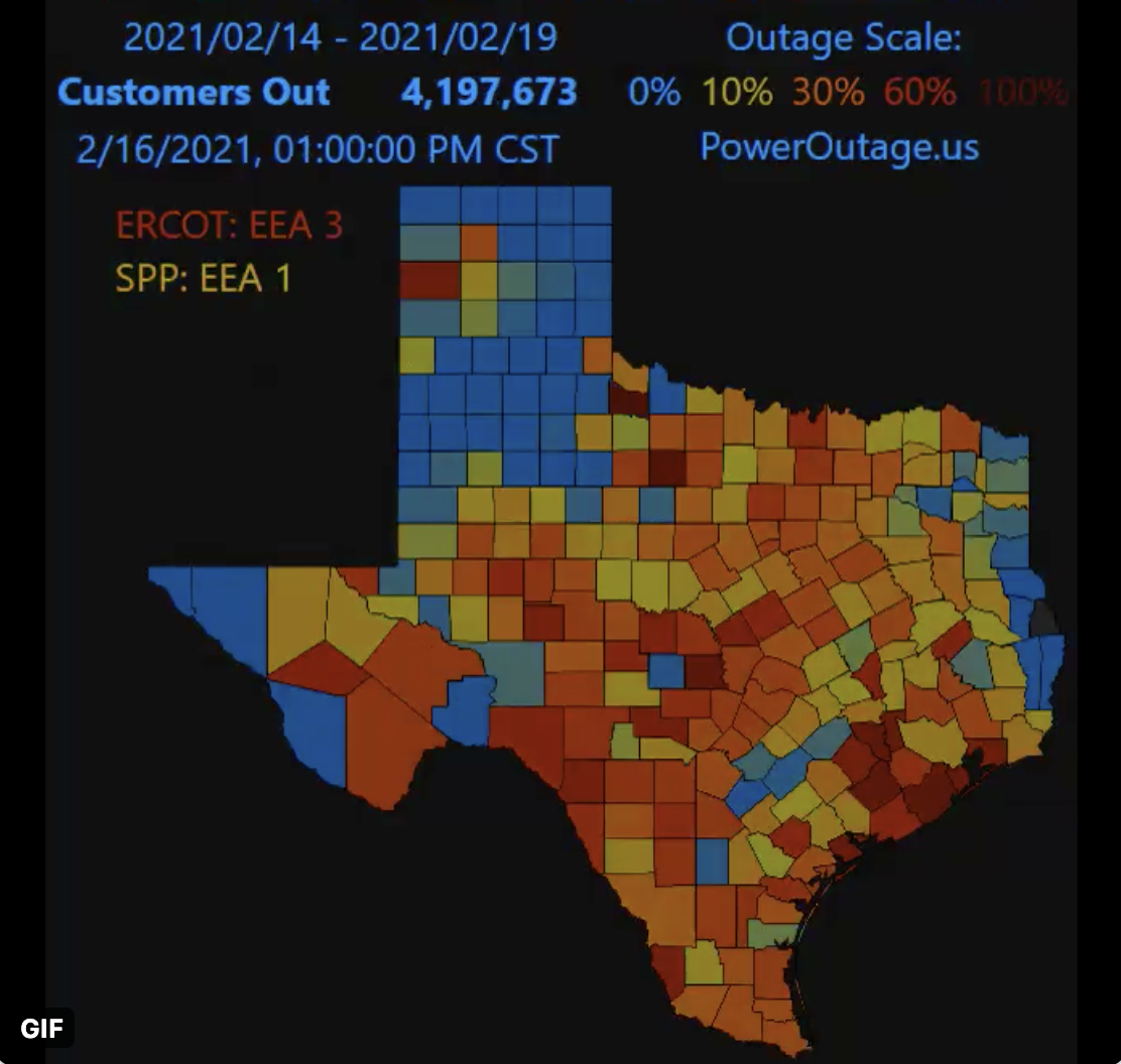 10 U.S. states with the longest power outages