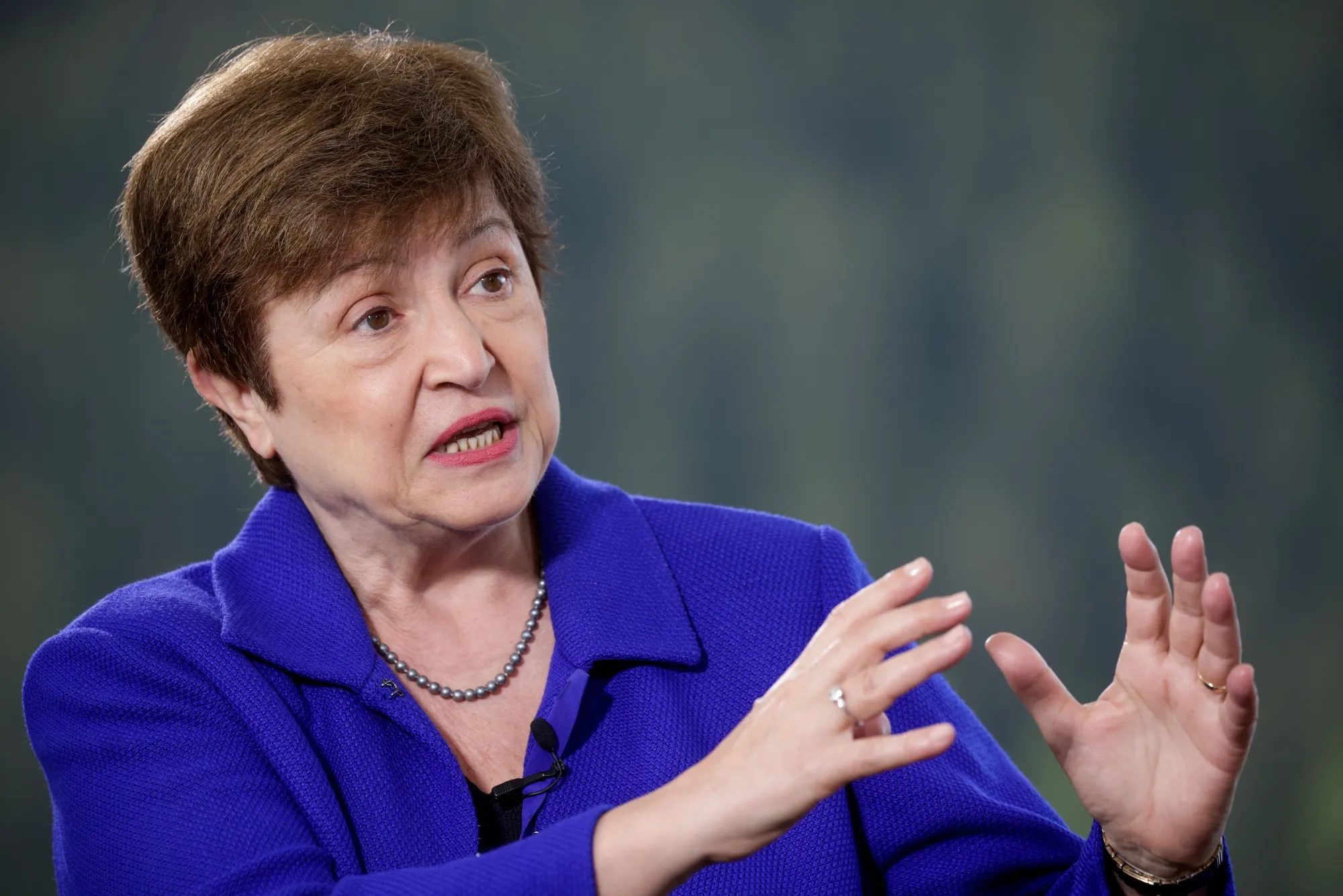 Kristalina Georgieva, managing director of the International Monetary Fund.