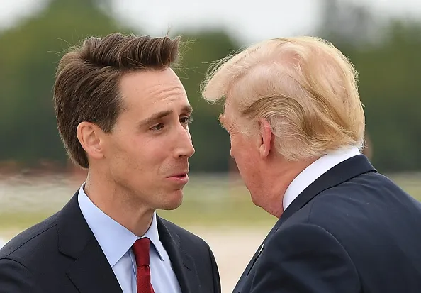 Josh Hawley is looking in the wrong direction.