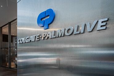 Marquee at the main entrance to the  Cplgate Palmolive