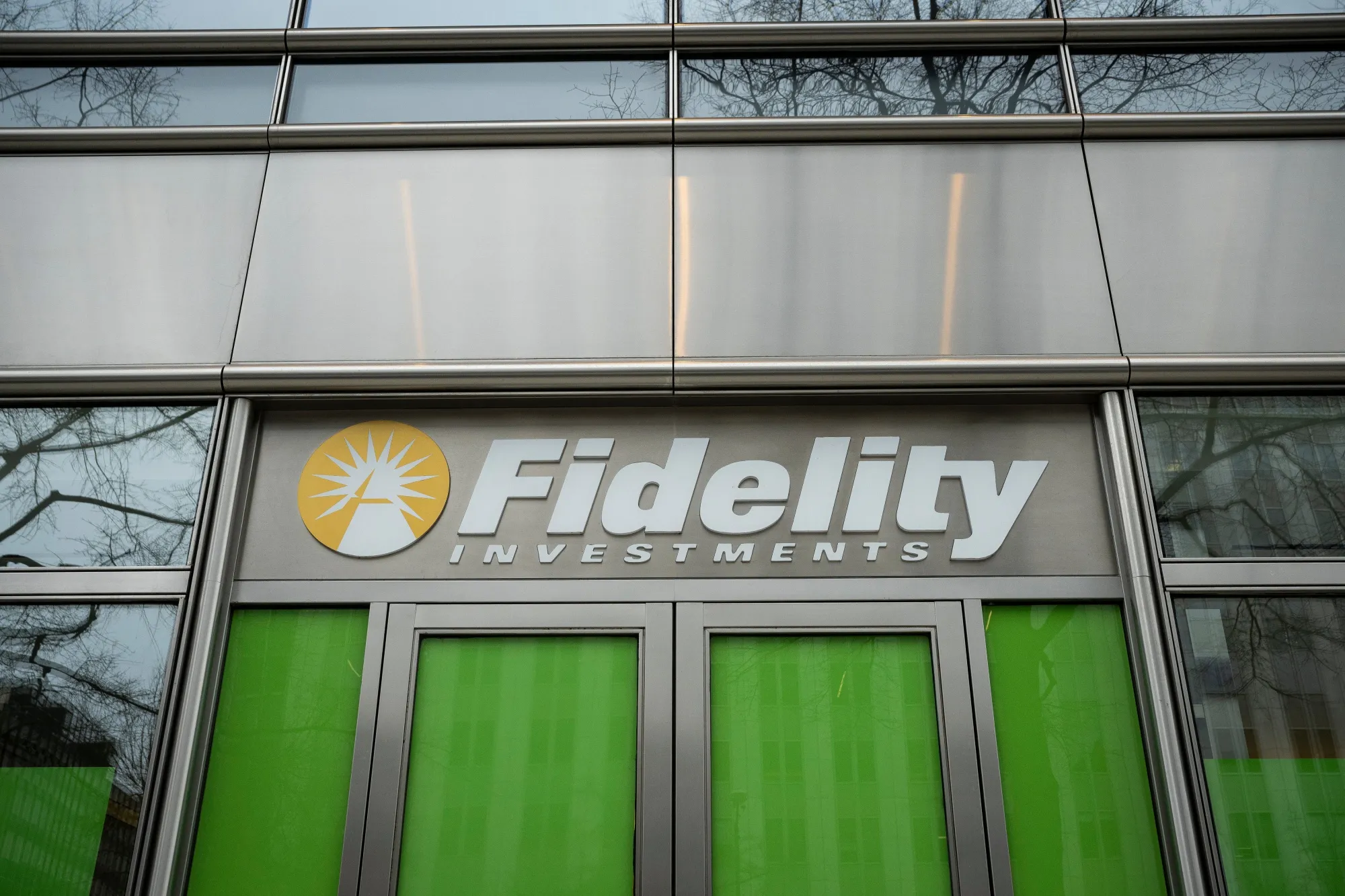 A Fidelity Investments office in Washington.