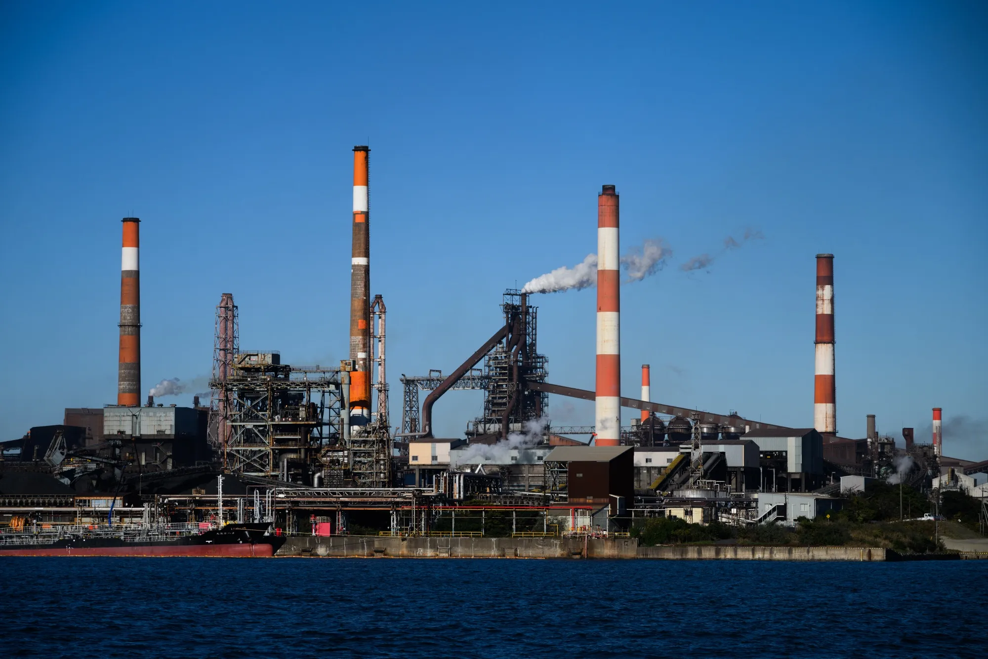 The Nippon Steel Corp. Kashima plant in Kashima, Japan.