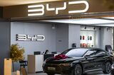 BYD Showrooms In Shanghai As Carmakers Stock Plunges After Buffett’s Stake Sale Spurs Bets on More Selling