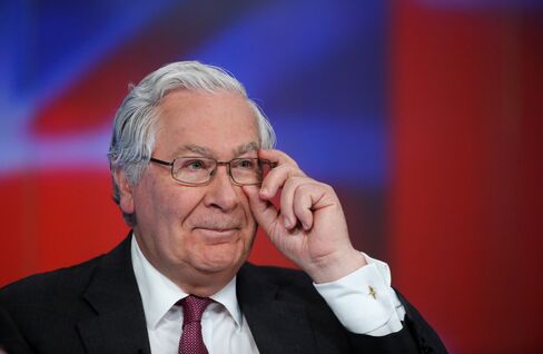 Mervyn King in London, on Wednesday, April 20.