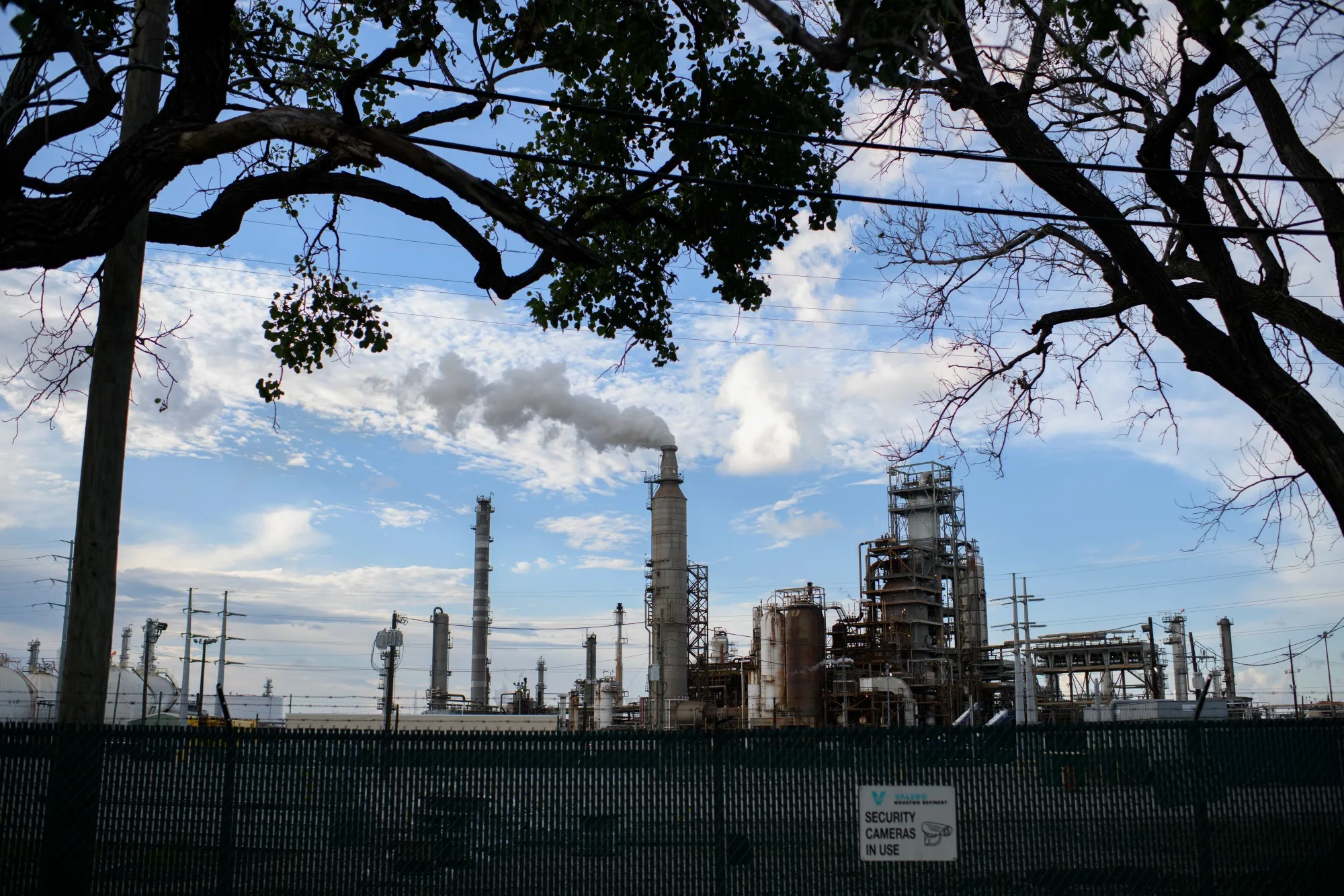 The Valero Houston refinery in Houston, Texas, US, on Monday June 23, 2025.