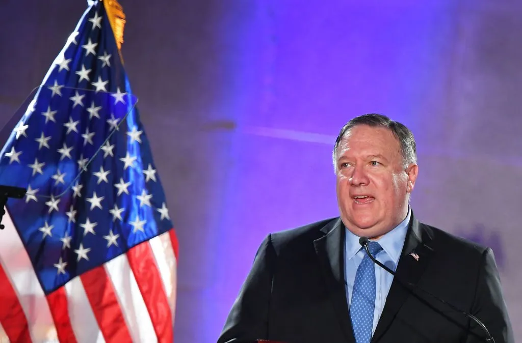 Of precision-guided munitions, Secretary of State Mike Pompeo said: “It makes more sense to provide them than for the Saudis to get them from Russia or China."