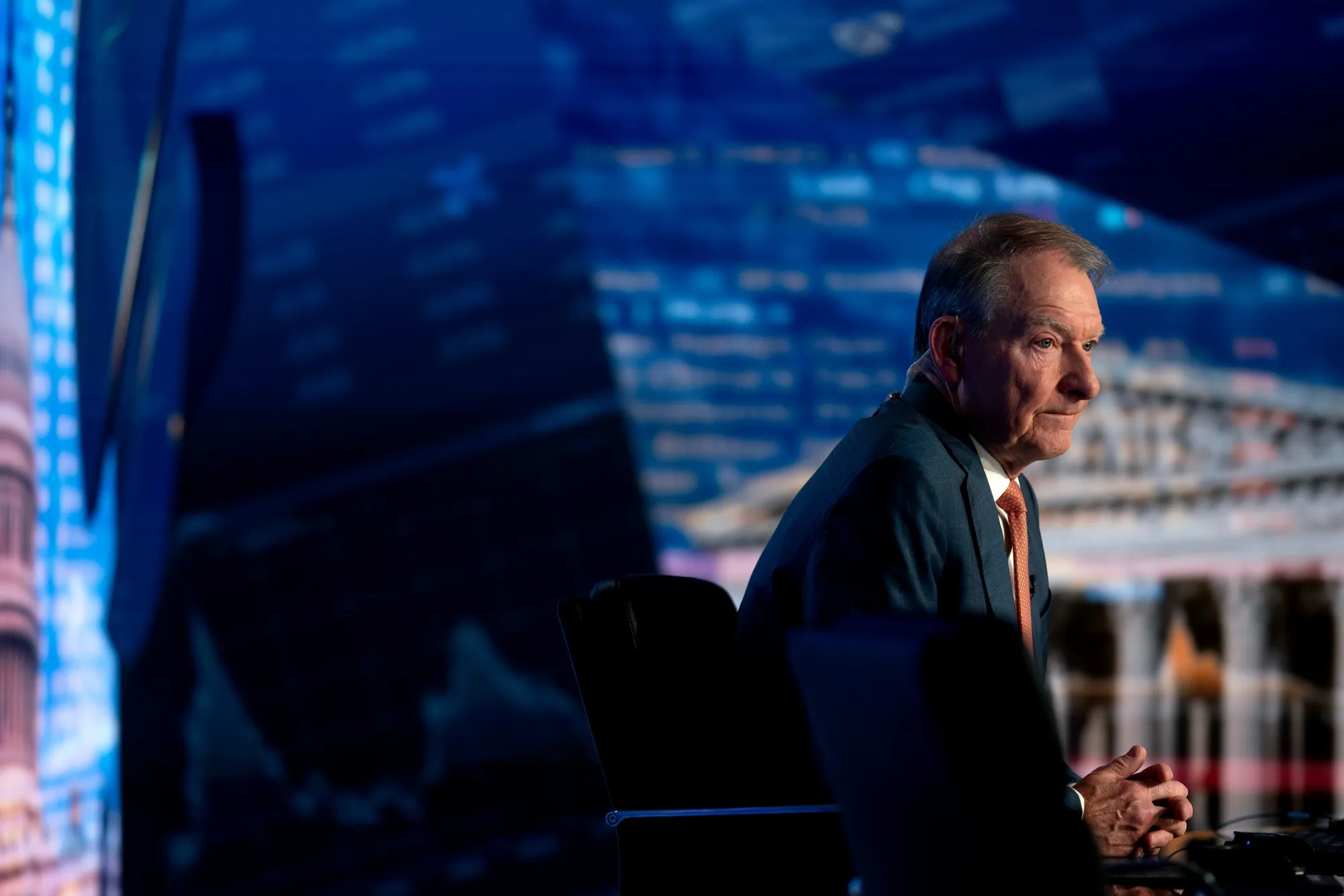 SEC chair Paul Atkins prior to a Bloomberg Television interview in Washington on Friday.