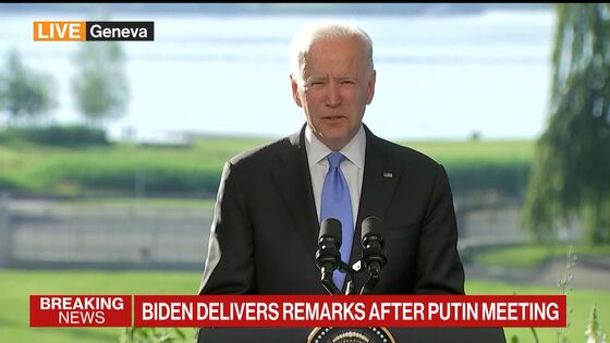 Biden Says He Confronted Putin on Navalny and Gave Cyber Warning
