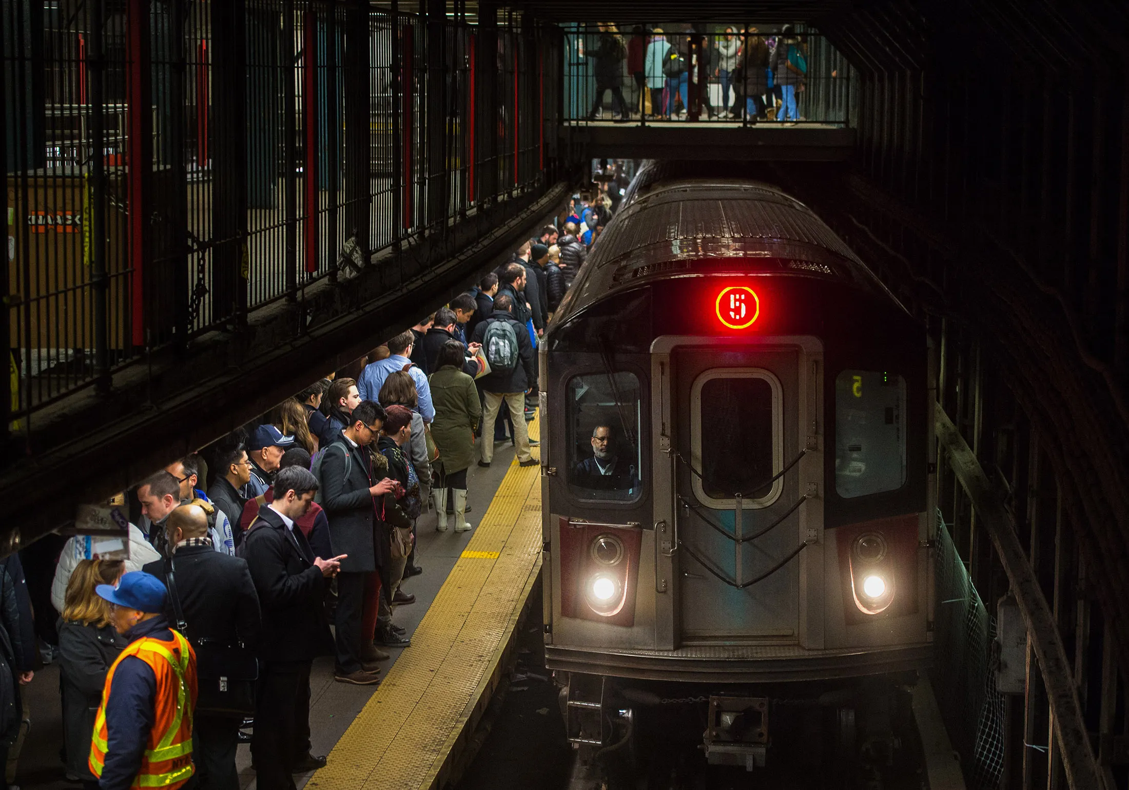 The New York subway system runs on 100-year-old tech.
