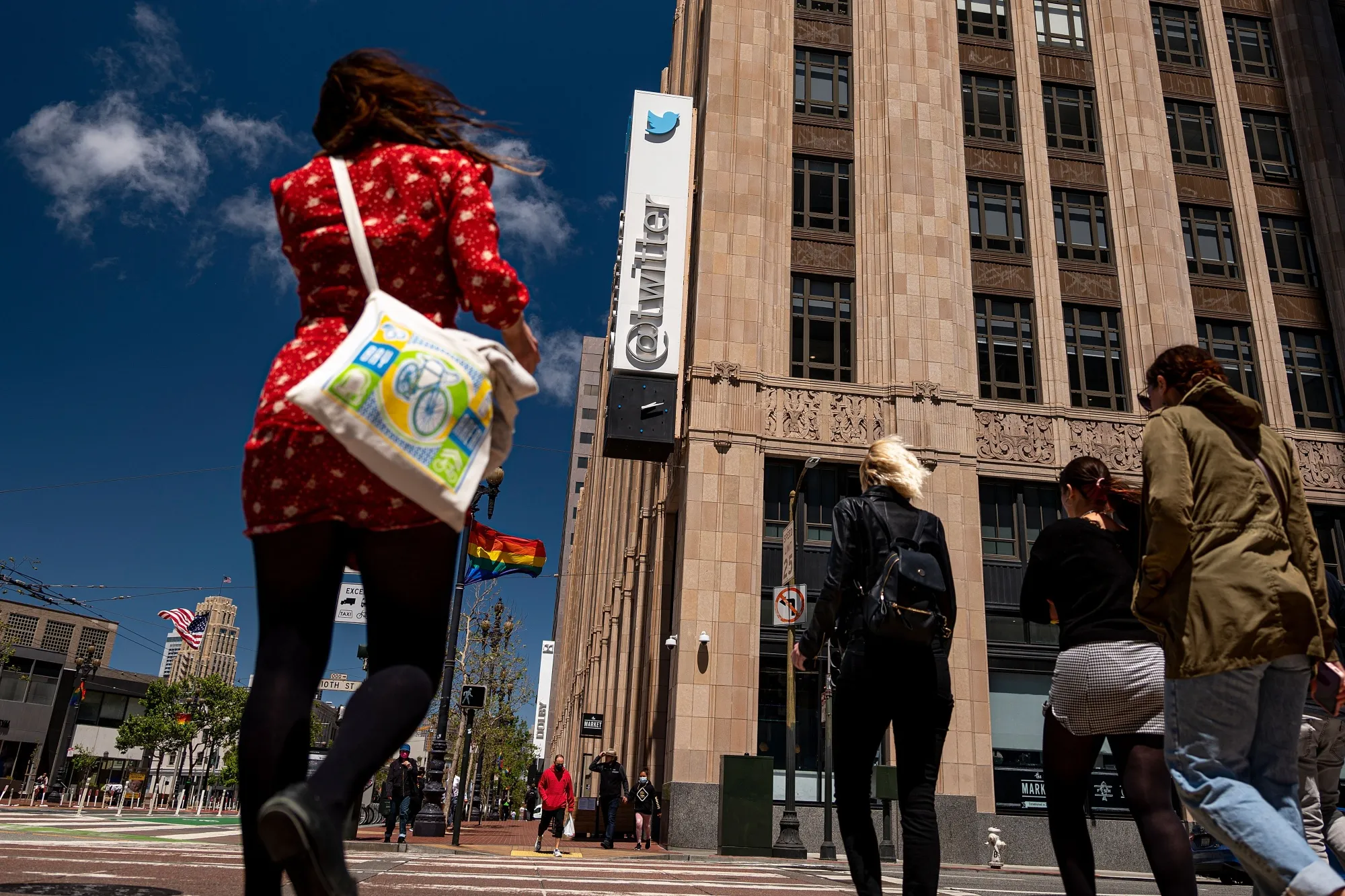 Twitter&nbsp;headquarters in San Francisco, California.