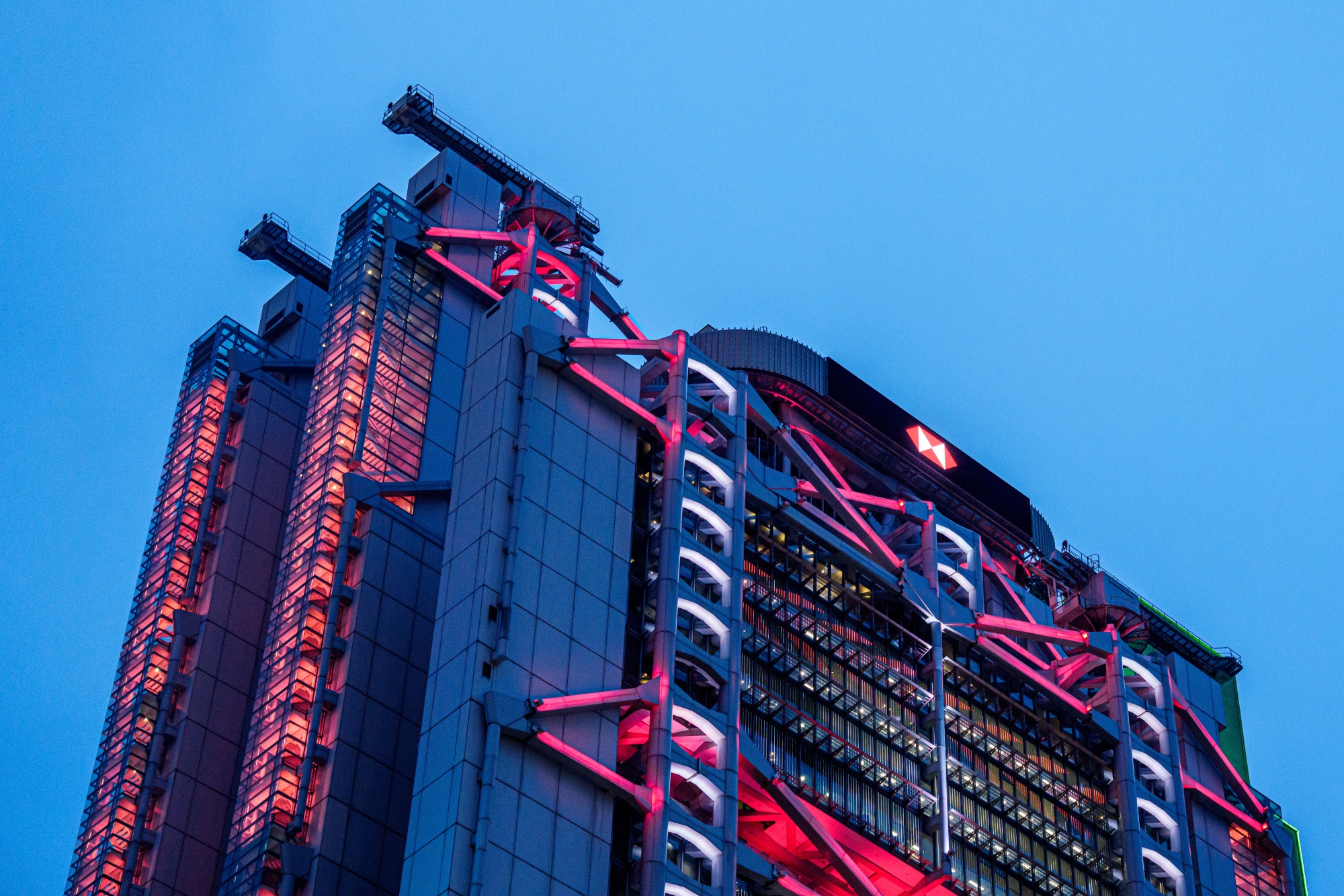The HSBC headquarters building in Hong Kong. Photographer: Lam Yik/Bloomberg