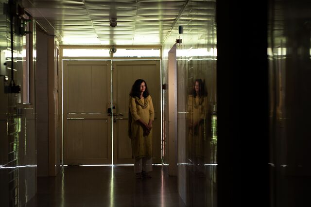 A photo of Dr. Ruchika Tandon in Lucknow, at the government hospital where she works.