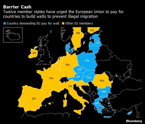 EU Should Pay For Walls Against Migrants, 12 Nations Tell Bloc