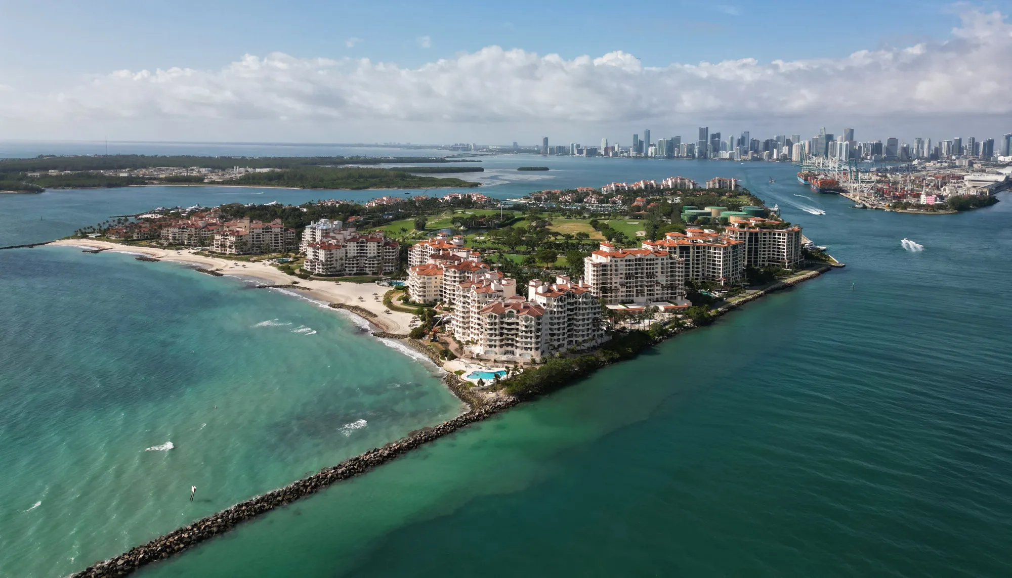 Florida’s Fisher Island.