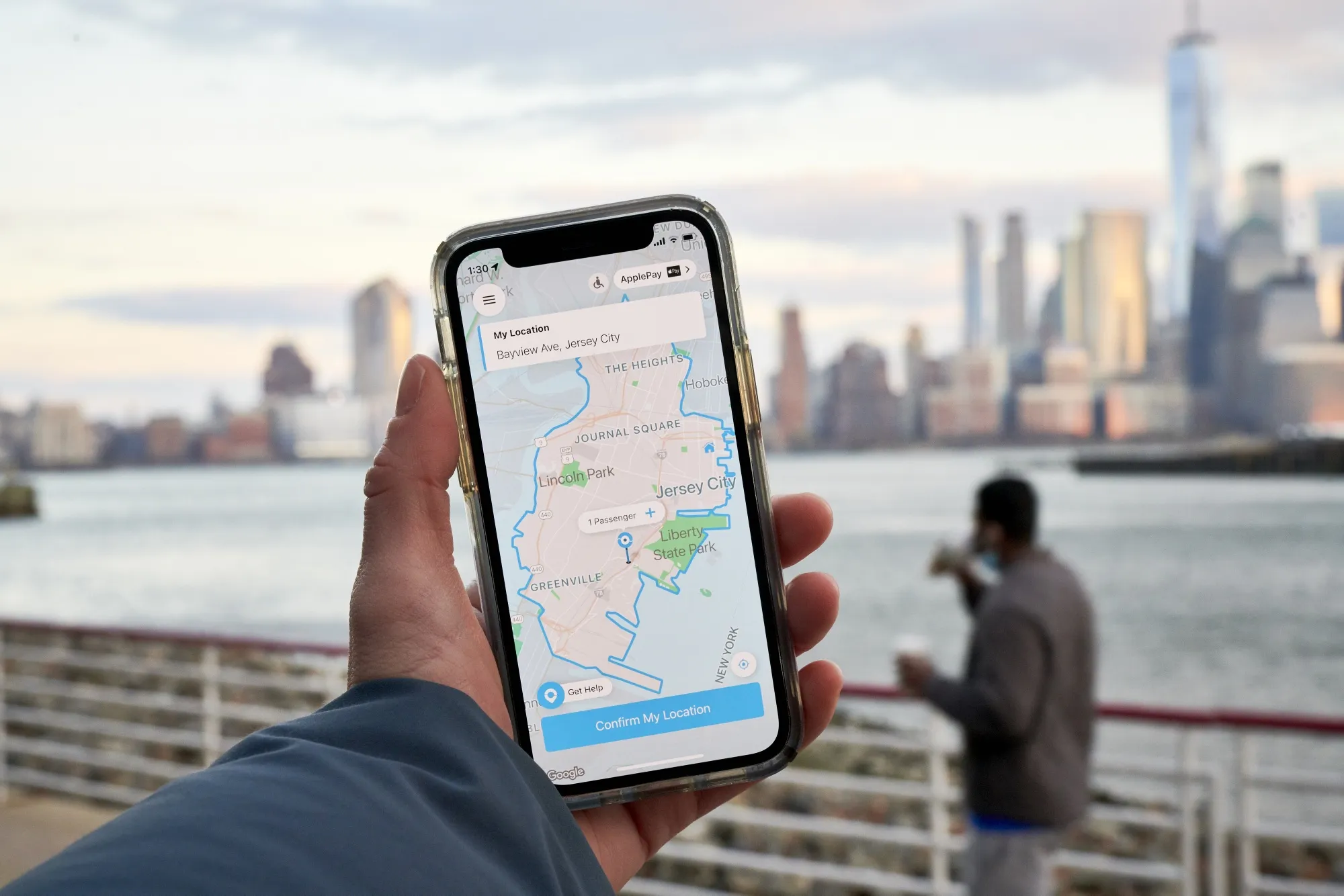 The Via Transportation app in 2021.&nbsp;