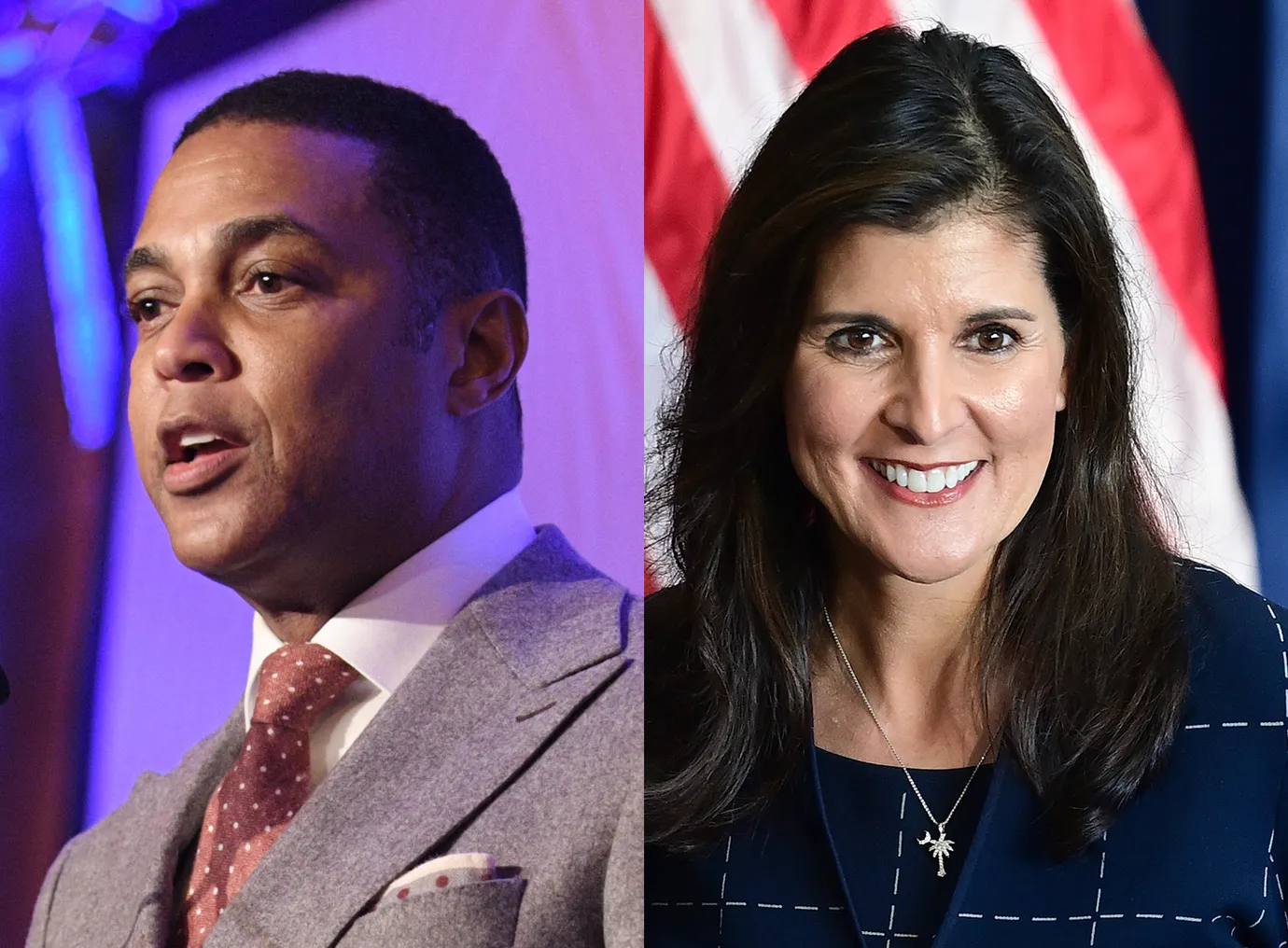 Don Lemon and Nikki Haley