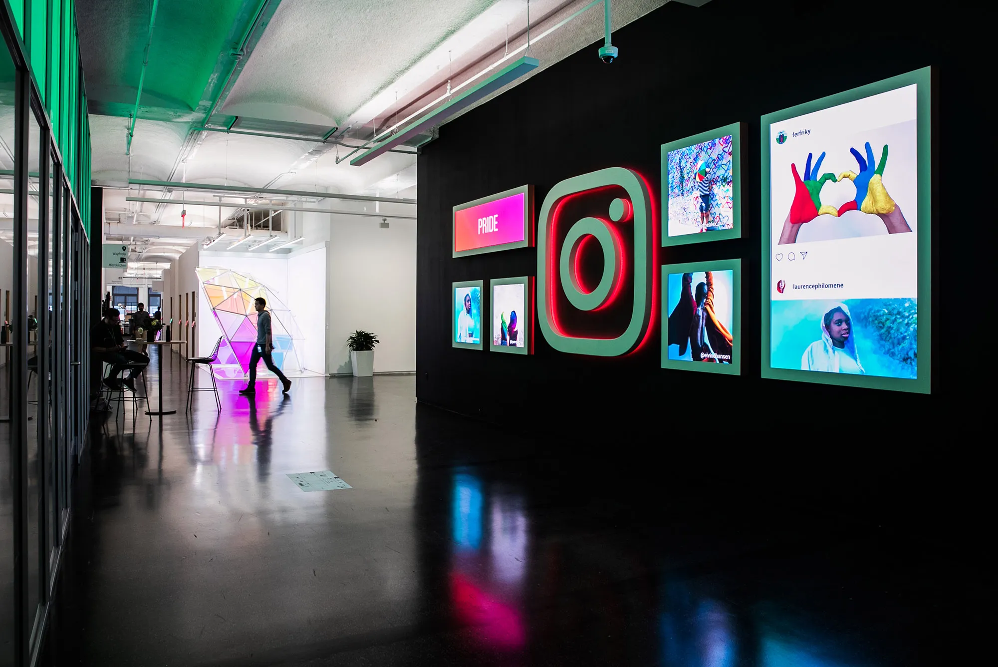 Instagram&nbsp;office in New York.
