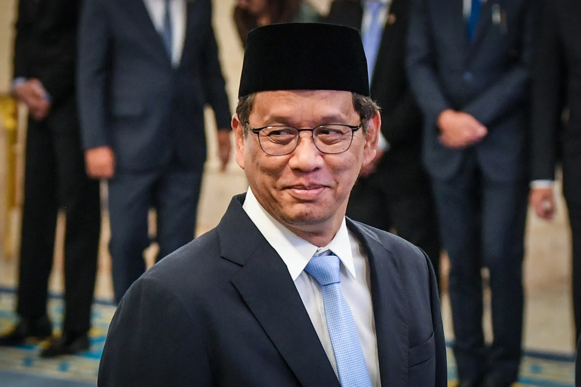 Purbaya Yudhi Sadewa attends his swearing-in ceremony at the Presidential Palace in Jakarta on Sep 8, 2025.
