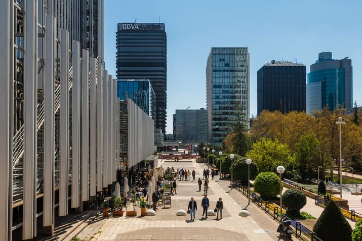 The AZCA Financial District as Spain's Workers Ready to Compromise on Wage Raises
