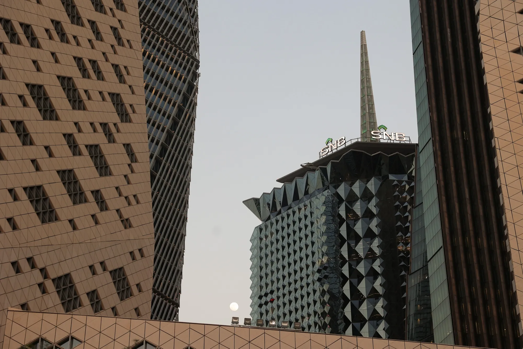 The Saudi National Bank headquarters in Riyadh.