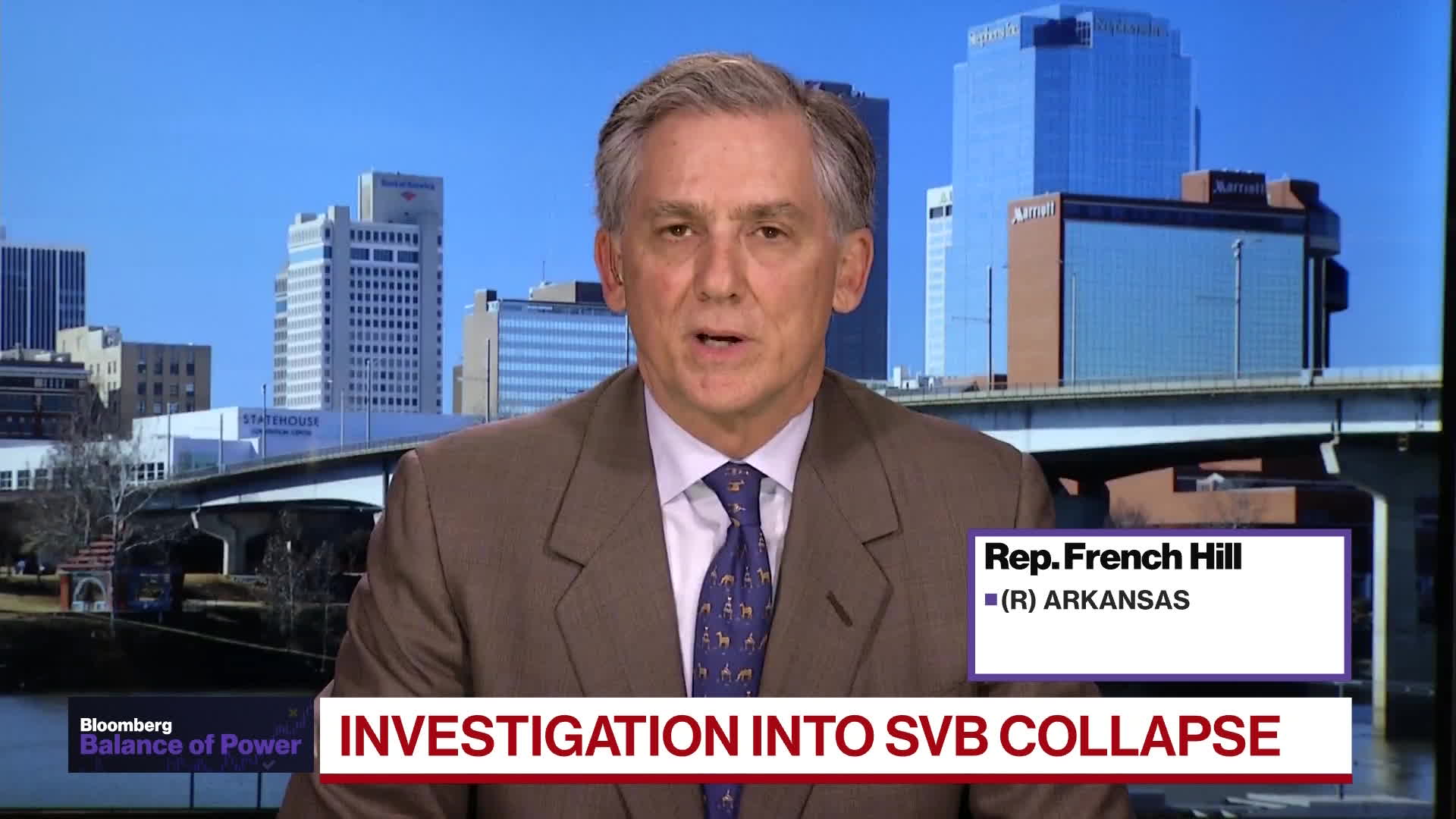 Watch Rep. French Hill (R) Arkansas on the Collapse of SVB, Crisis at Credit Suisse Bloomberg