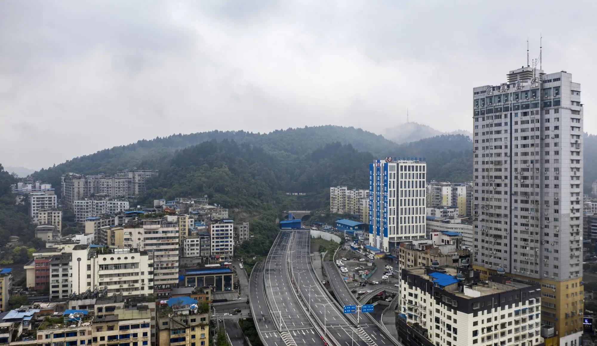 The Fengxin Expressway is one of many unfinished infrastructure projects in Zunyi, a city of 6.6 million people in mountainous Guizhou province. 
