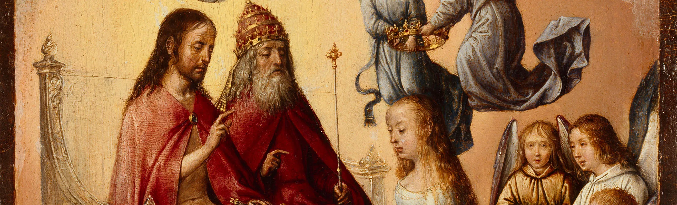The Coronation of the Virgin, c. 1500.