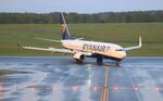 TheBoeing 737-8AS Ryanair passenger plane (flight FR4978, SP-RSM) from Athens. 