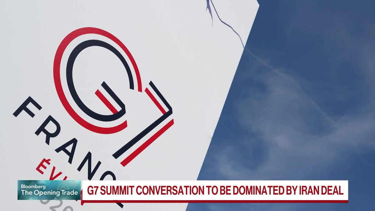 US-Iran Deal to Dominate G7 Meeting in France