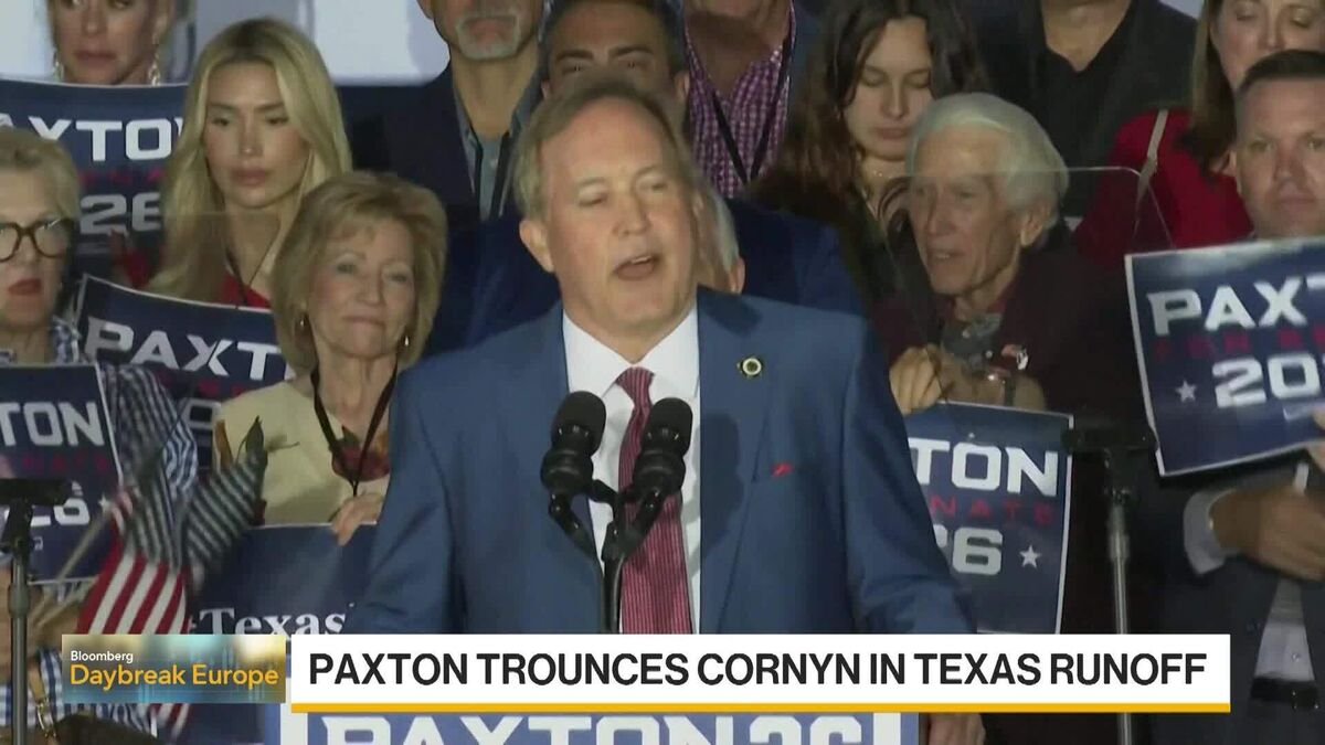 Trump's Pick Paxton Defeats Cornyn in Texas Primary